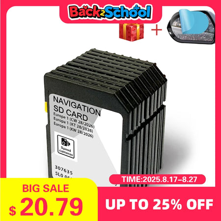 Skoda Discover Media SD Card Europe Map 32GB &ndash; 2026 Update CHINA / for Skoda A1