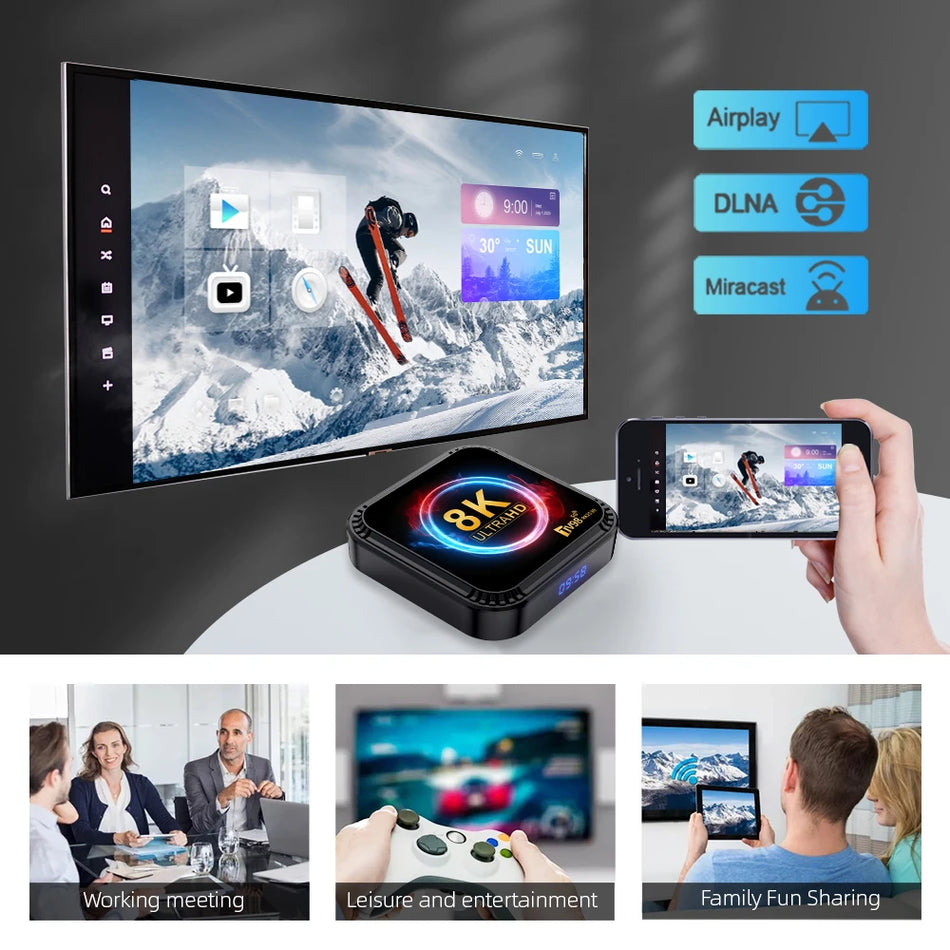 TV98 RK3528 TV Box &ndash; Ultra HD 8K Android 13 Quad Core