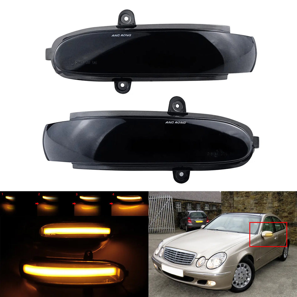 Dynamische LED-Spiegelblinker für Mercedes W211 S211 W463