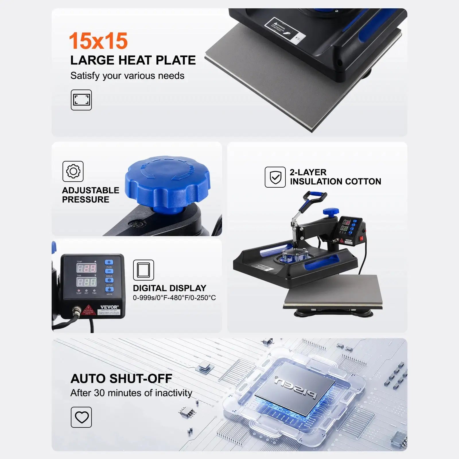 30oz Tumbler Heat Press 360 Swing Away Digital