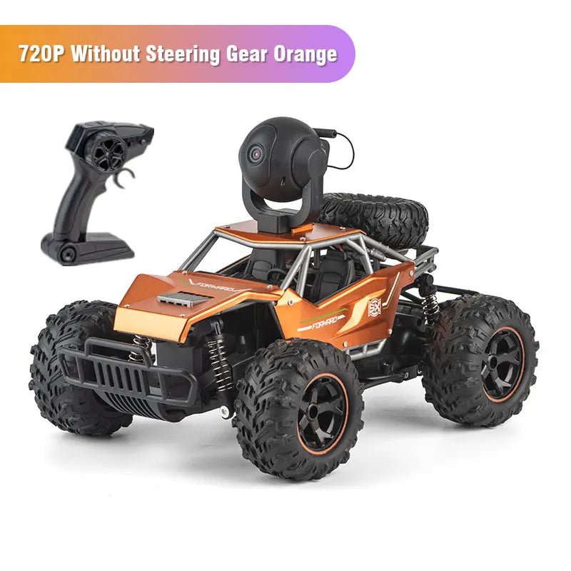 RC Car 1080P Camera 1/14 Alloy Off Road Crawler &ndash; WiFi App 720P orange