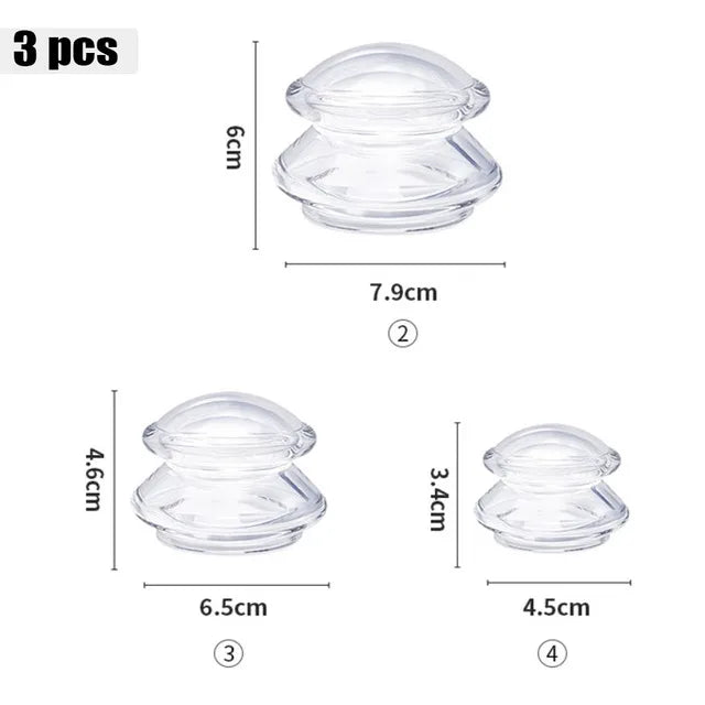 Anti-Cellulite Silicone Suction Cup &ndash; Eco Friendly Reusable GT03-TR