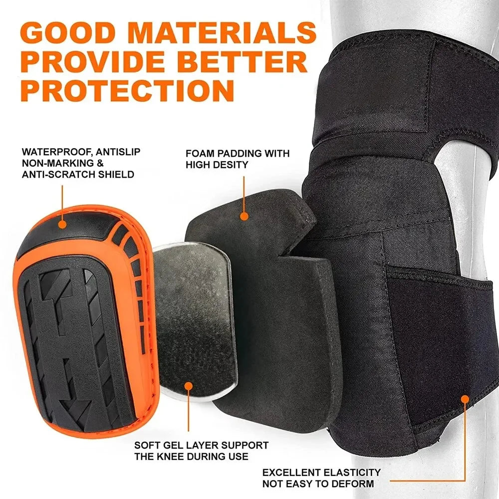 Choice Pro Heavy Duty Knee Pads &ndash; Gel Cushion Comfort