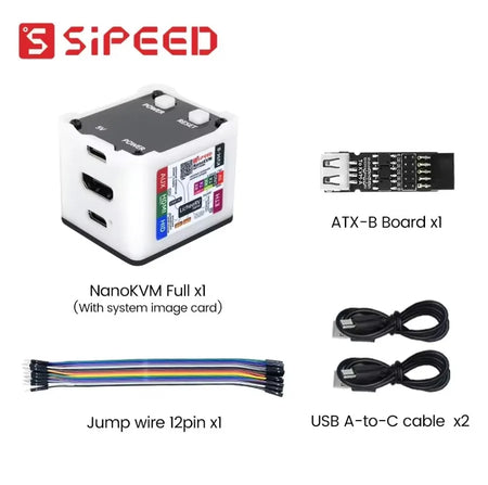 Sipeed NanoKVM PiKVM Mini Remote Control for Raspberry Pi KVM Full White