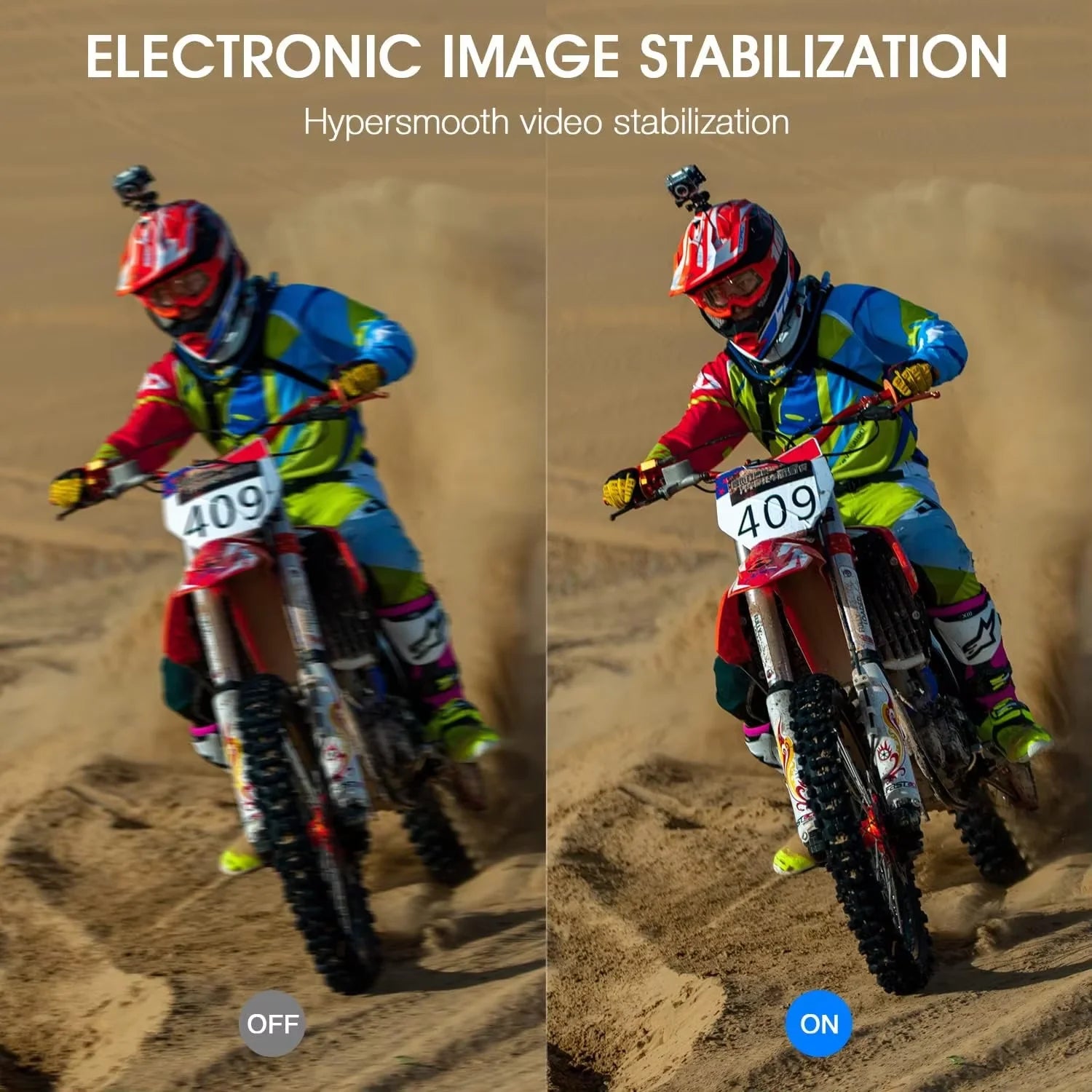 M40 5K Action Camera &ndash; 4K60FPS Anti-Shake Technology