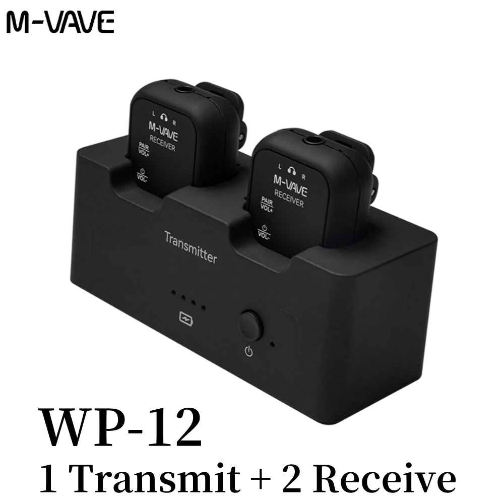 M-VAVE WP-10 Wireless Earphone Monitor &ndash; Low Latency WP-12