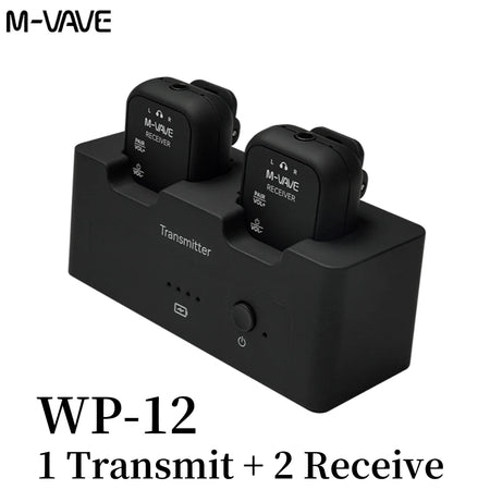 M-VAVE WP-10 Wireless Earphone Monitor &ndash; Low Latency WP-12