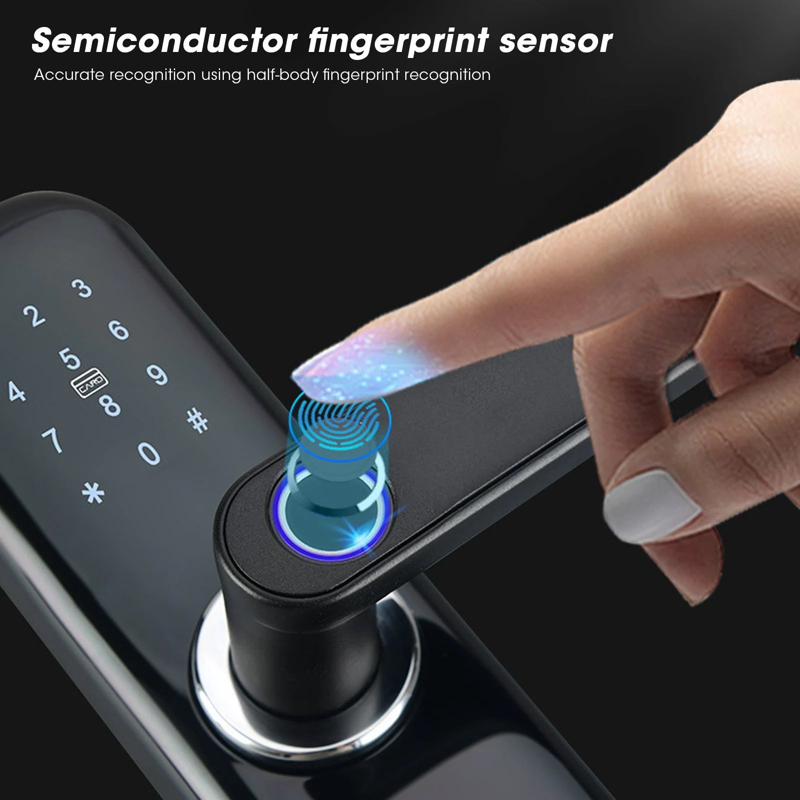 Smart Door Lock with Fingerprint &amp; TUYA Control