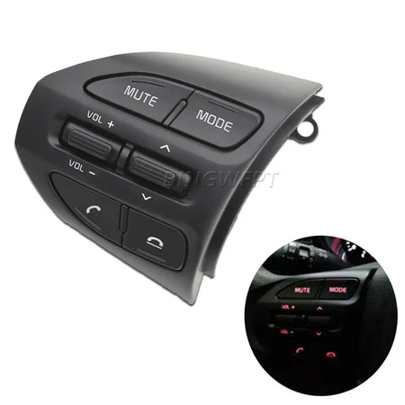 Steering Wheel Button Remote Volume Bluetooth Control Switch With BacklightFor Kia RIO 2018-2021 X-LINE 2017-2019 For RIO4 2019 by InterCyprus Trading Ltd