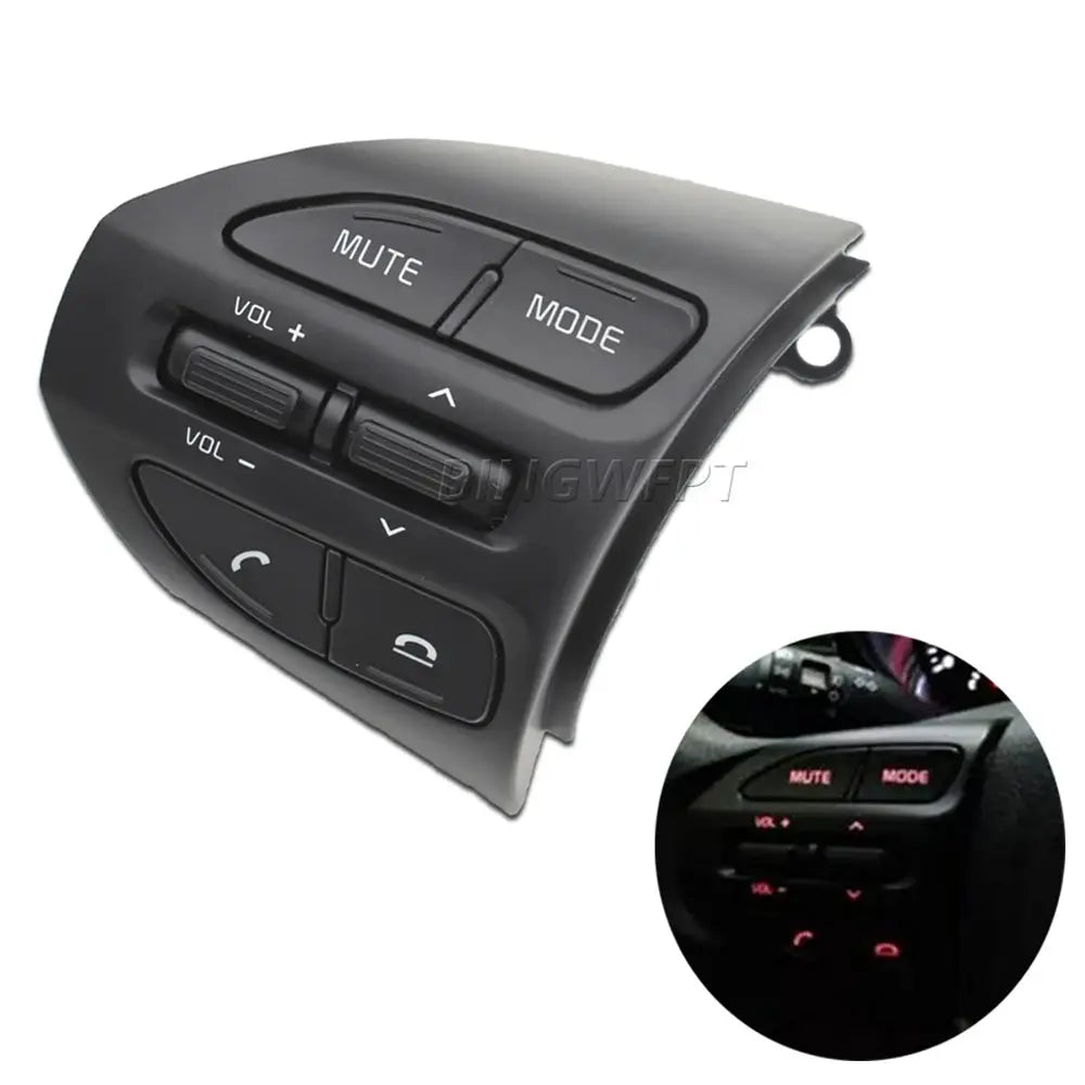 1pair Steering Wheel Switch For Kia RIO 2018-2021 X-LINE K2 RIO 4 Cruise Control Remote Volume Buttons 96720-H8020 by InterCyprus Trading Ltd