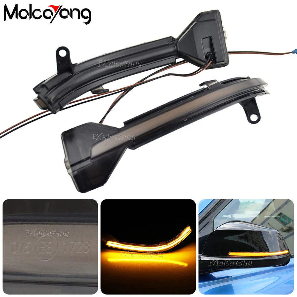 Sequential LED Turn Signal Lamps for BMW F10 F11 F07 F06 F12 F13