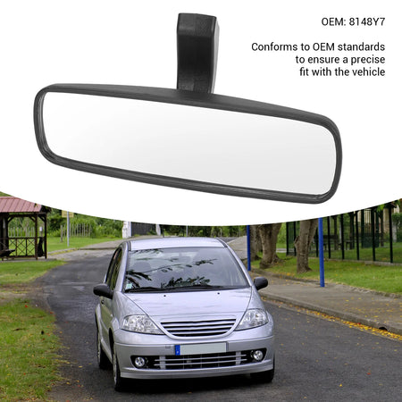 Interior Rear View Mirror 8148Y7 &ndash; Wide Angle Viewing