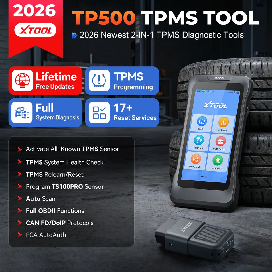 Ferramenta de Programação TPMS TP500 com 17 Redefinições e CANFD