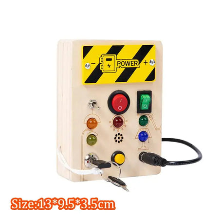 MY10082 Busy Board Led Switch Wheel Educational Toy &ndash; Play MY10082K