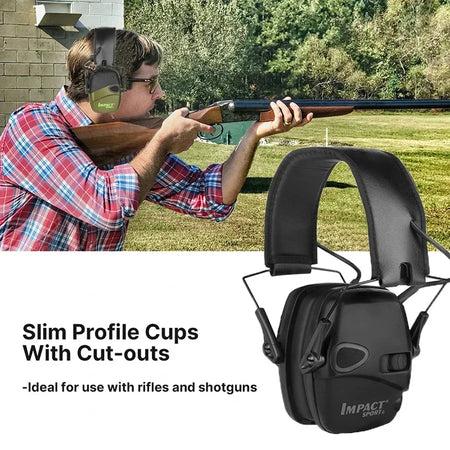 Outdoors Tactical Shooting Earmuff &ndash; Sound Amplification