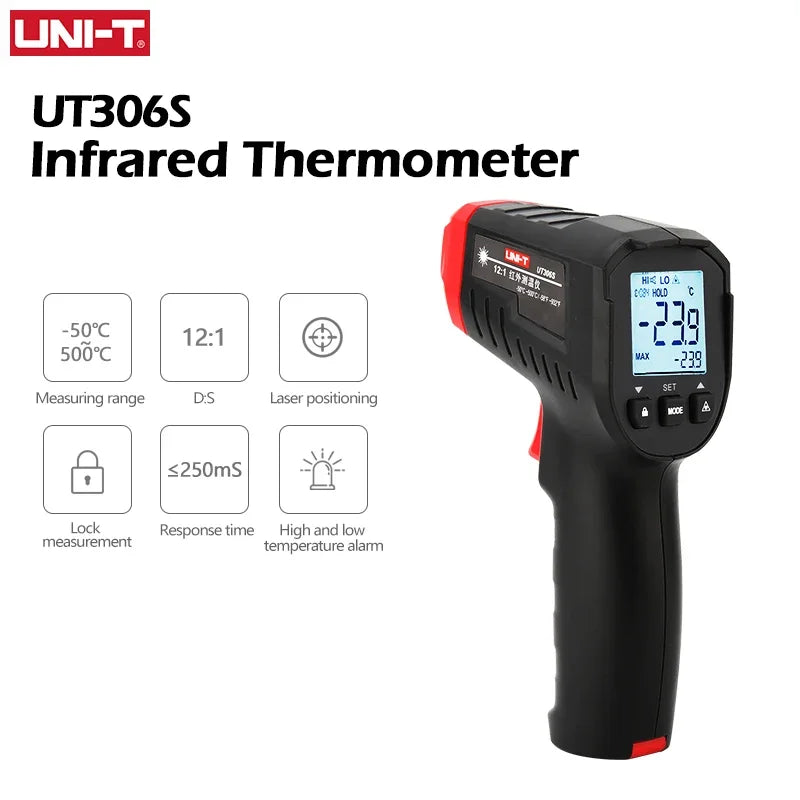 UNI-T UT306S UT306C Infrared Thermometer Gun &ndash; Fast Response UT306S