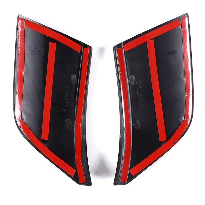 Placa de parachoques negra brillante antiarañazos para Defender 90 110