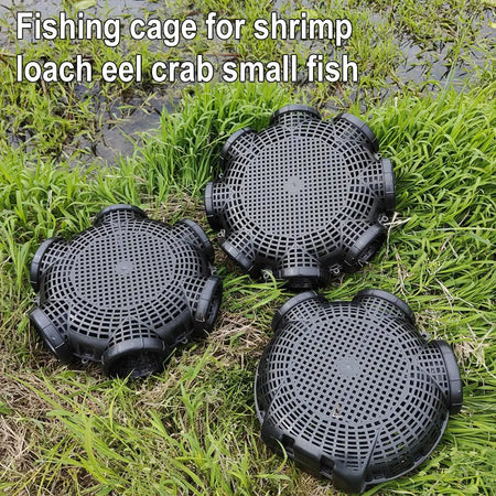 Versatile Fishing Net Cage for Eels, Crabs &amp; Small Fish