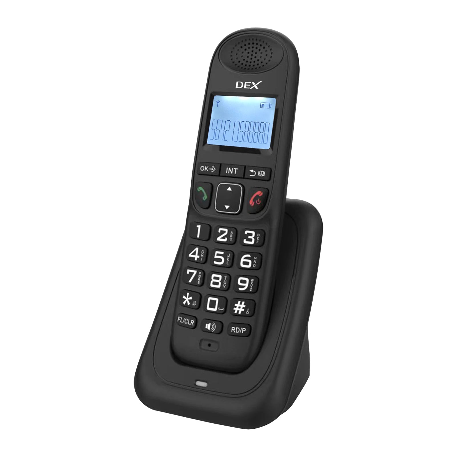Bisofice Expandable Cordless Phone System &ndash; 3-Line Display
