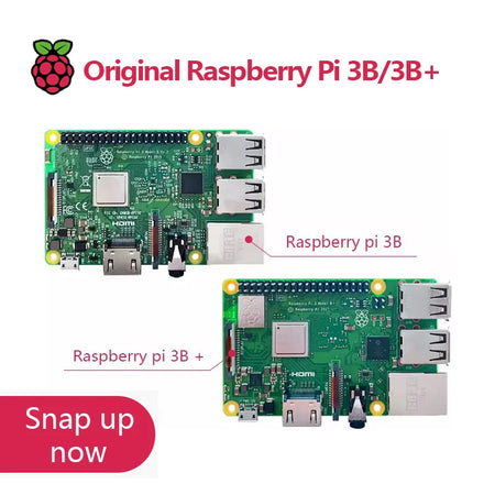 Original Raspberry Pi 3 Model B Plus &ndash; Powerful 1.2GHz Processor with Dual Band WiFi