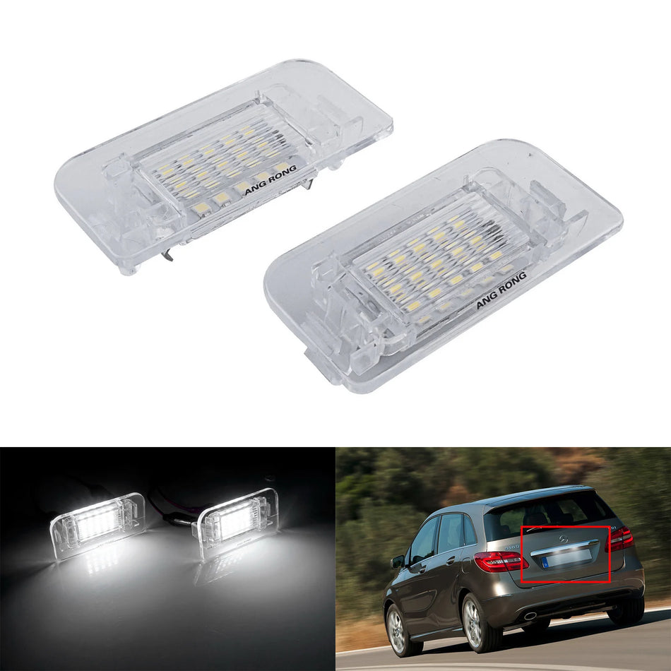 LED-Nummernschildlichter 15 SMD für Mercedes-Benz B-Klasse W242 W246