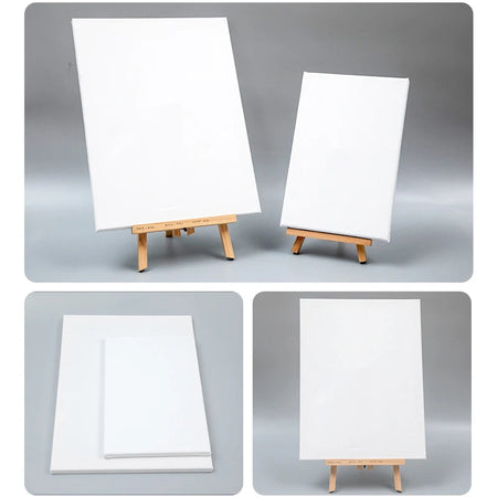 Blank Square Canvas Set &ndash; Cotton Canvas Ready To Paint