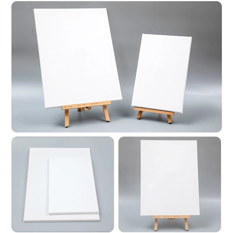 Blank Square Canvas Set &ndash; Cotton Canvas Ready To Paint