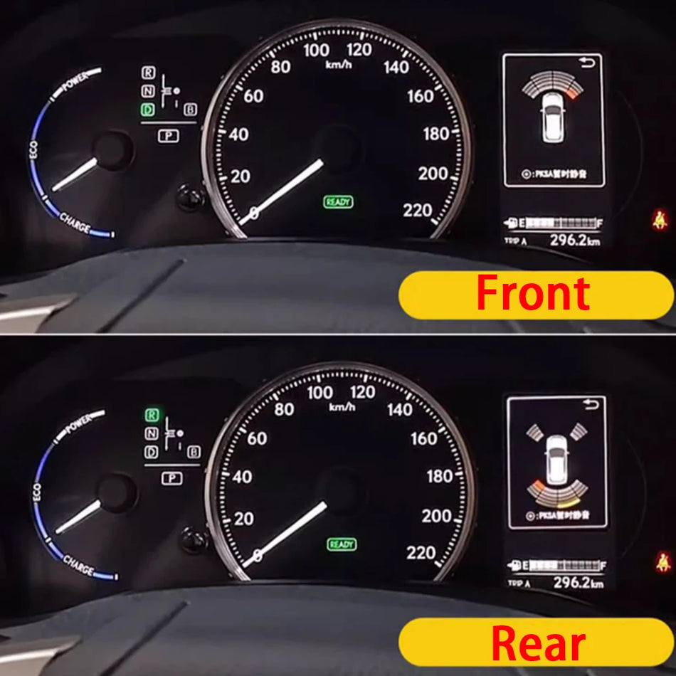 Stāvvietas Sensora Sistēma Priekšējā un Aizmugurējā ar Radaru Signālu Lexus CT200h ZWA10