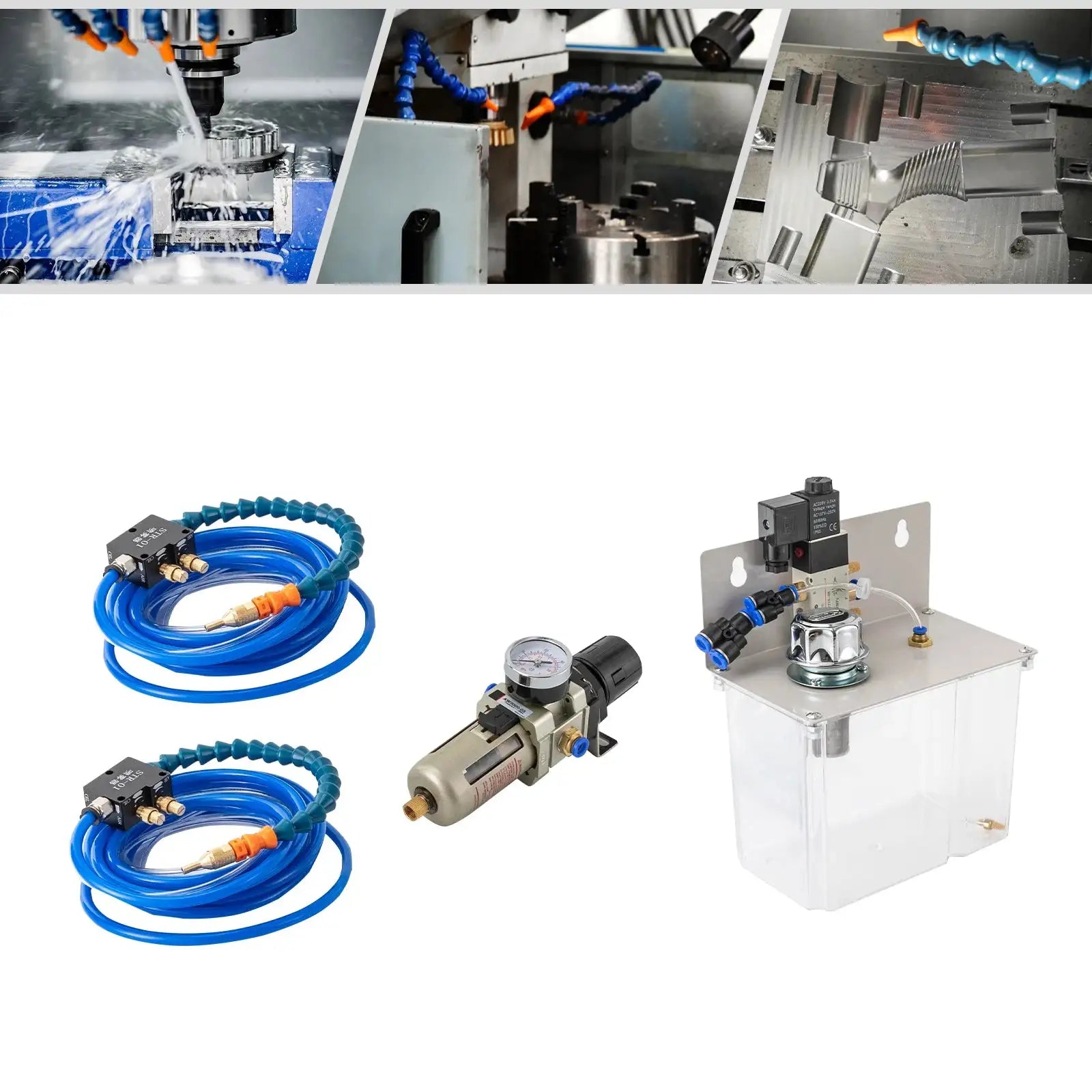 Metal Lathe Tools With Spray Coolant System &ndash; IP65 Safety