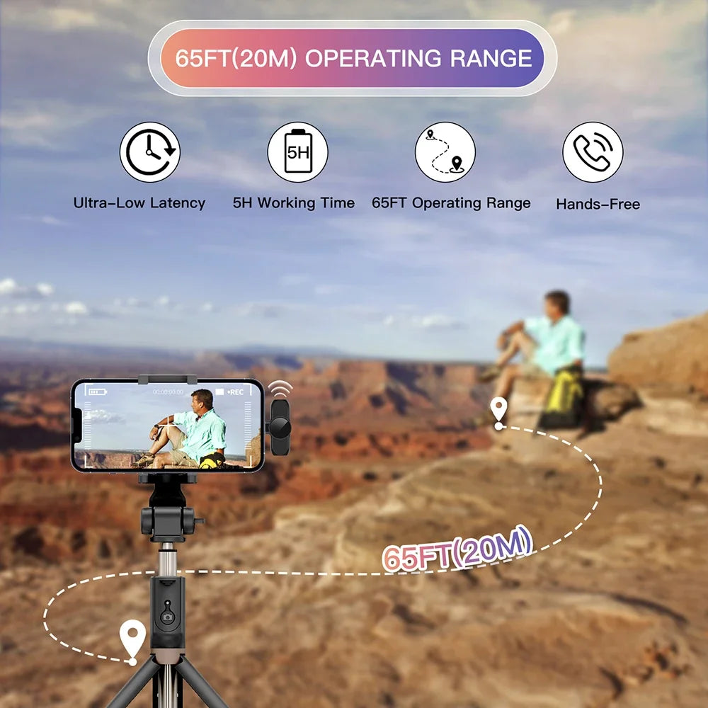 OLOPKY Mini Wireless Lavalier Microphone for iPhone and Android Devices