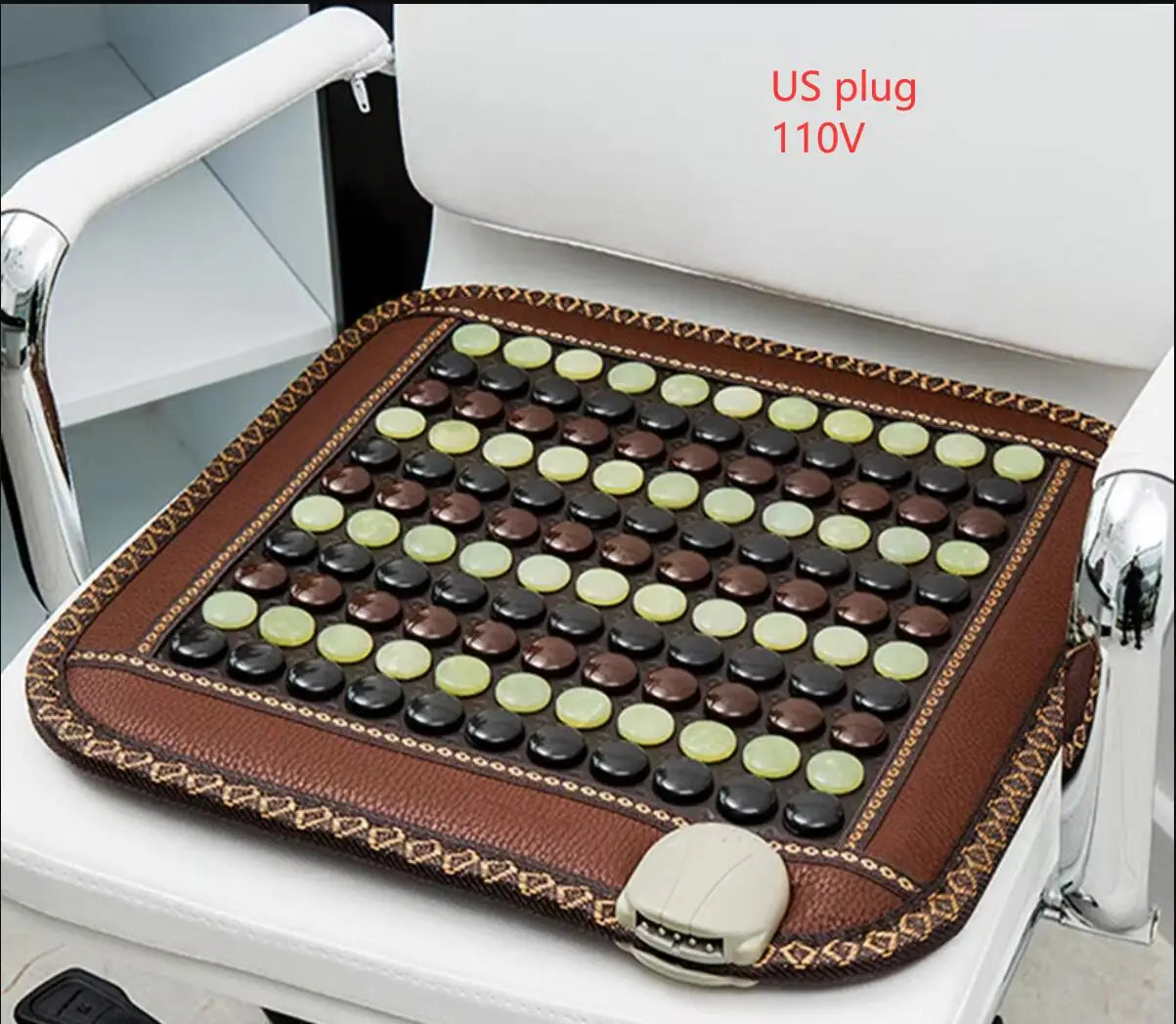 45x45cm Jade Tourmaline Heating Pad &ndash; Pain Relief Plus Type B / 110 V