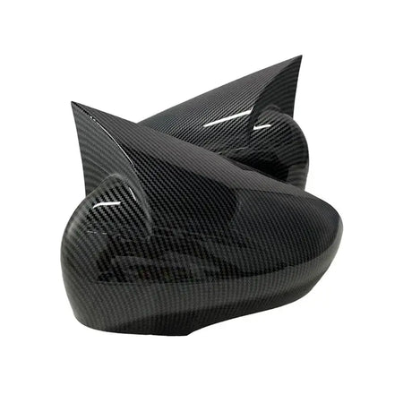 For Renault Clio MK4 for 4 2 PCs ABS plastic bat wing mirror covers rearview mirror case cover glossy black car accessories by InterCyprus Trading Ltd