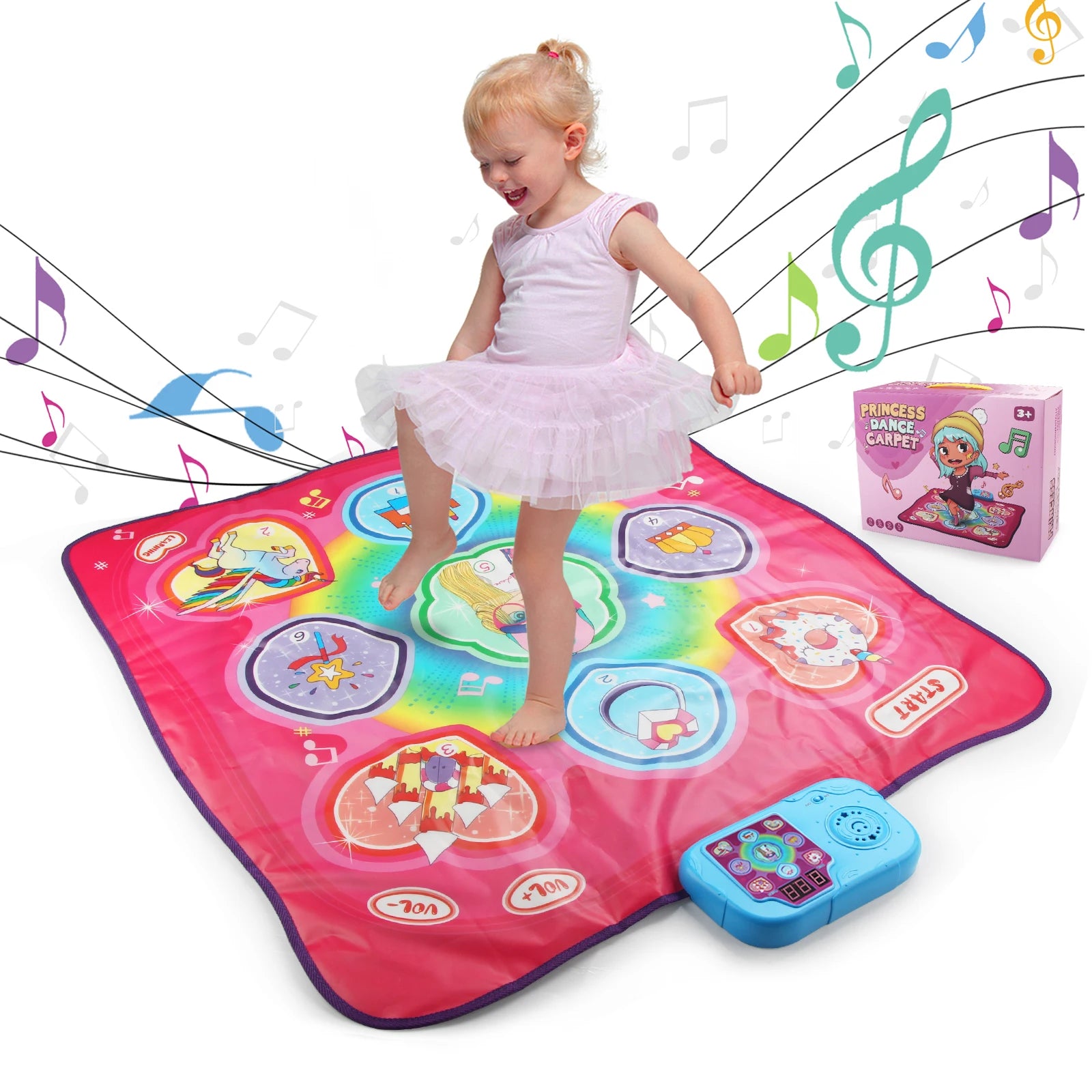 Large Electric Dancing Blanket &ndash; Interactive Educational Play Mat with Lights