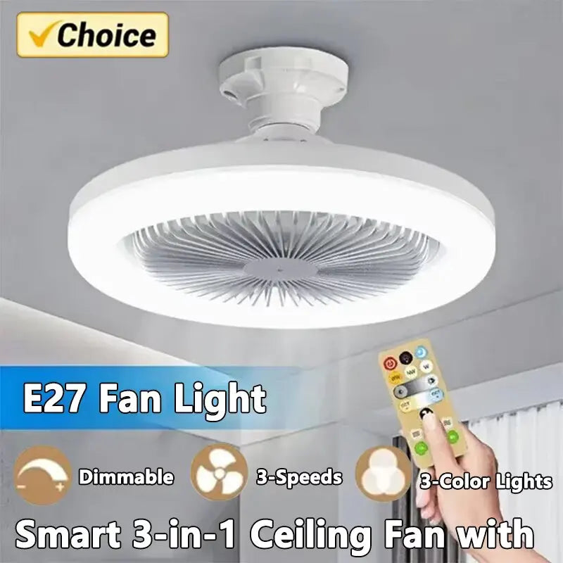 Brangdy 2025 Aromatherapy Ceiling Fan - Remote Light