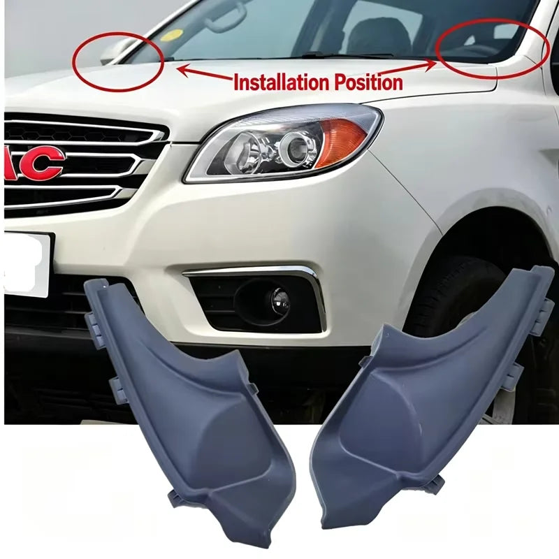 Left Right Windshield Wiper Deflectors for JAC Shuai Ling T6 T8 by InterCyprus Trading Ltd
