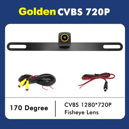 SMARTOUR 4K AHD 1080P CCD Car Rear View Camera License Plate Bracket Dash Camera Frame Bracket Decor Universal Car Accessories by InterCyprus Trading Ltd