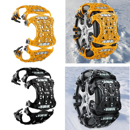 Vehicle Tyres Anti Slip Snow Chain &ndash; Easy Mount Portable