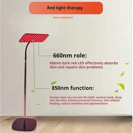 Vilnason 126Pcs LED Red Light Lamp &ndash; Near Infrared Therapy