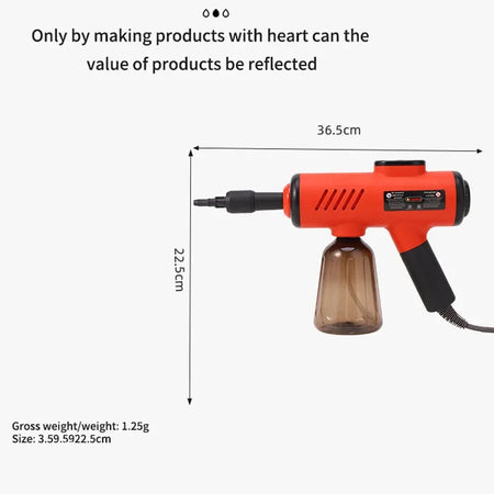 High-Pressure Handheld Steam Cleaner - 1200W for Household &amp; Kitchen