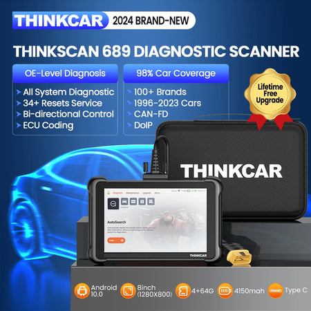 THINKCAR THINKSCAN 689 &ndash; Bi-Directional ECU Coding Pro