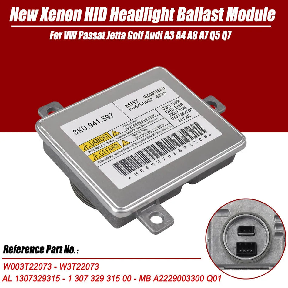 Ballast HID Xenon para Audi VW D3S D4S W003T20171 8K0941597C