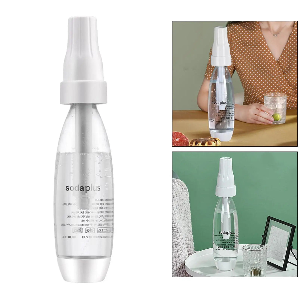 1000ml Portable Soda Sparkling Water Maker - Eco Friendly