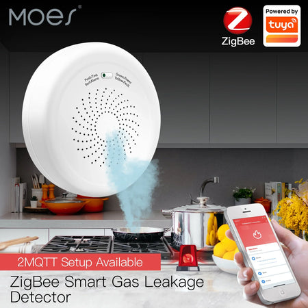 MOES Smart ZigBee Gas Leakage Detector &ndash; Smart Life App Default Title