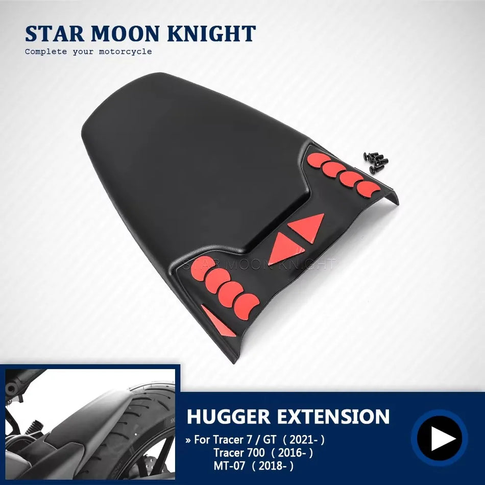 Extensor de Guarda-lamas Traseiro Yamaha Tracer 7 GT para Tracer 700 e MT07, Protetor de Lama de Alta Qualidade