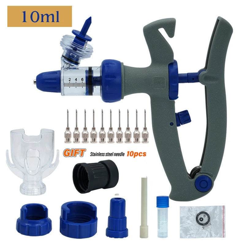 Automatic Continuous Injection &ndash; Adjustable Dose For Animals type1 10ml