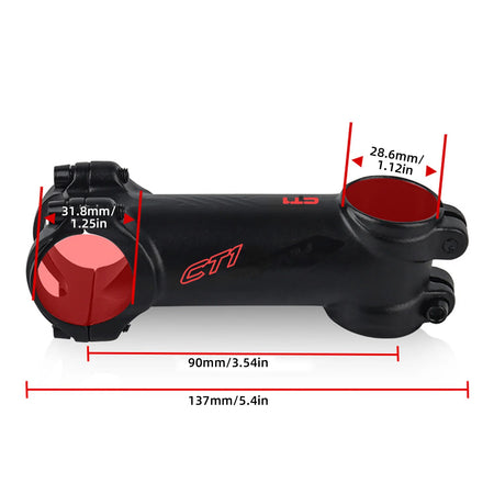 31.8mm Adjustable Bike Stem Aluminum - Seven Degree Tilt