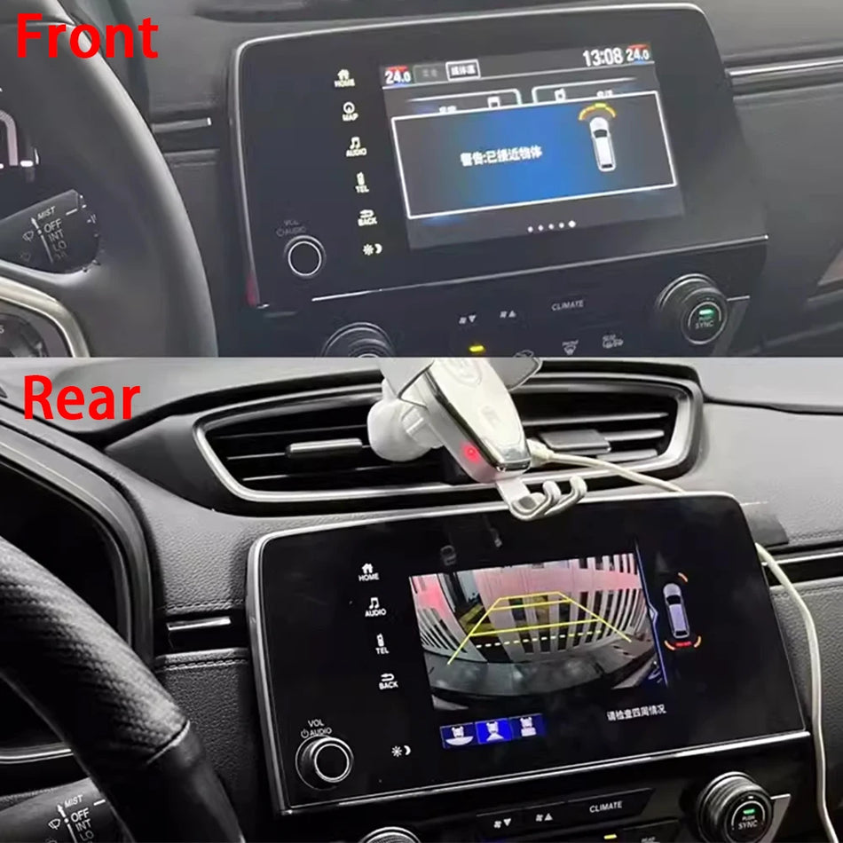 Front and Rear Parking Sensor System with Buzzer for Honda CR-V 2017-2022