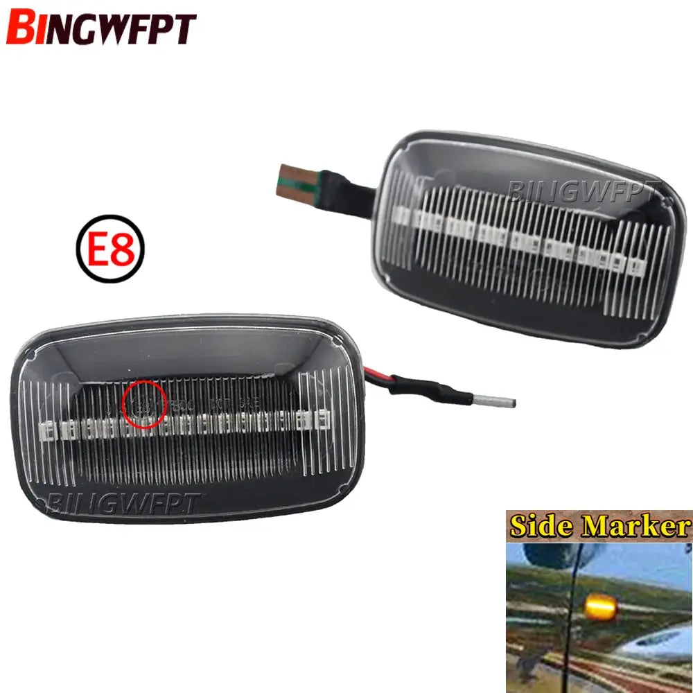 2PCS Turn Signal Light Blinker Indicator Lamp For Land Cruiser 80 Series 1990-1997 For Land Cruiser 100 Series 1998-2007 by InterCyprus Trading Ltd