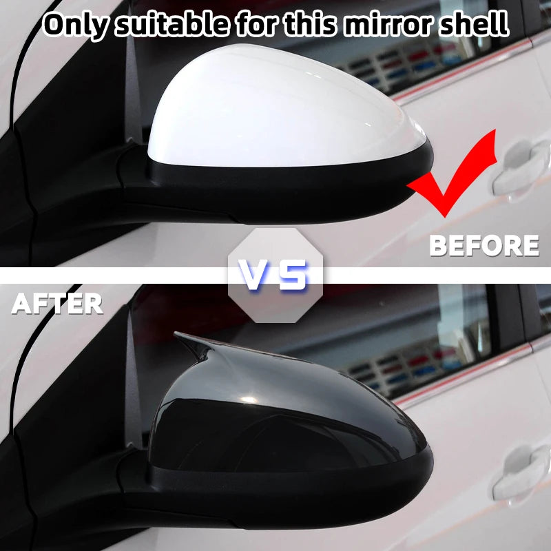 Chevrolet Aveo Sonic 2011 2014 Veidrodžio Dangtelis Sparnas Anglies ABS