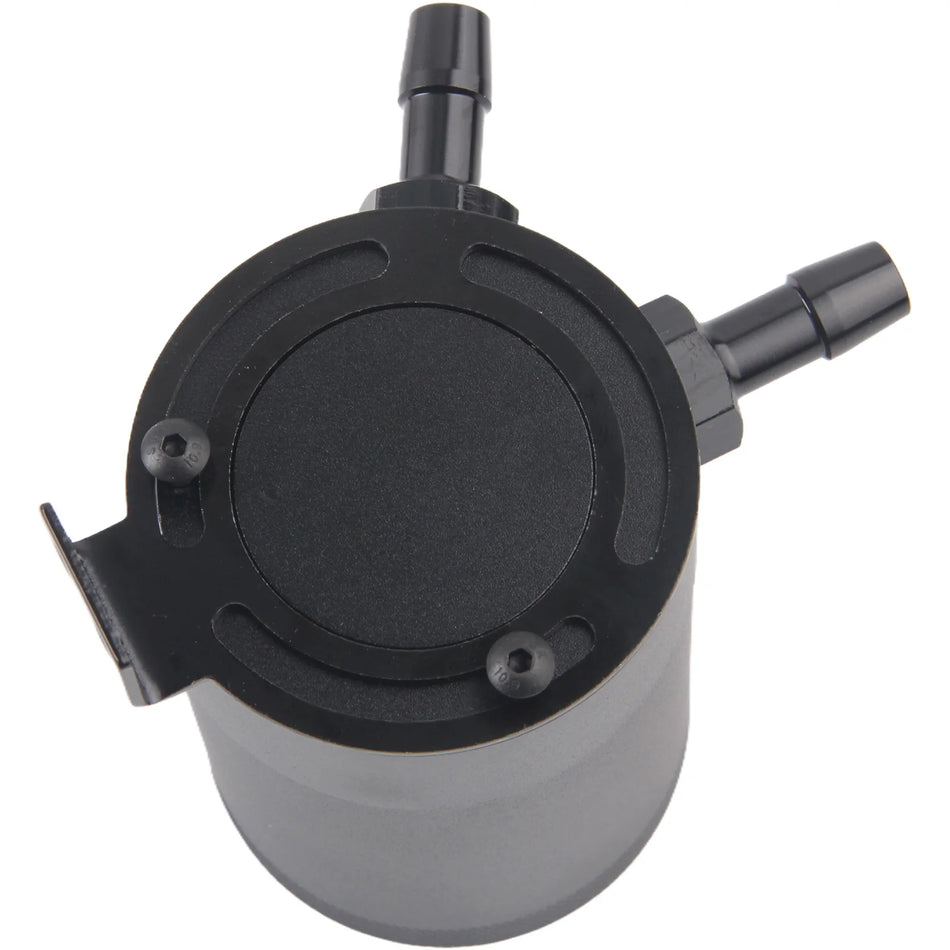 Universeller Aluminium 2-Port Ölauffangbehälter mit 3/8 Anschluss